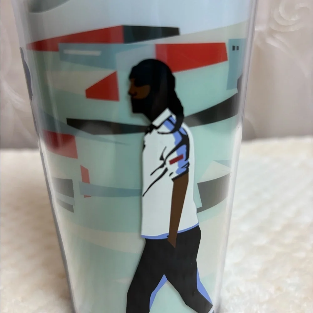Starbucks + Lou Black History Memorabilia 2024, 24 oz Cold Beverage Tumbler